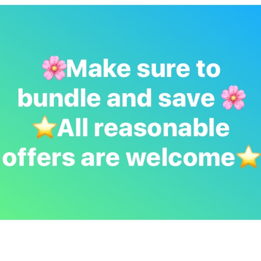 Make to sure to bundle and save 10% ⭐️